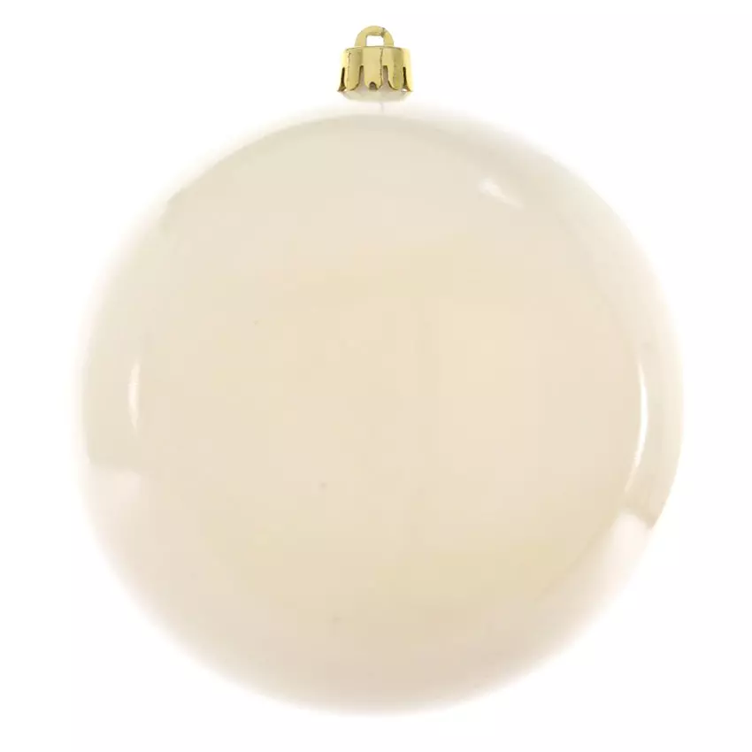 Boule de Noël (D140 mm) Alpine Blanc laine