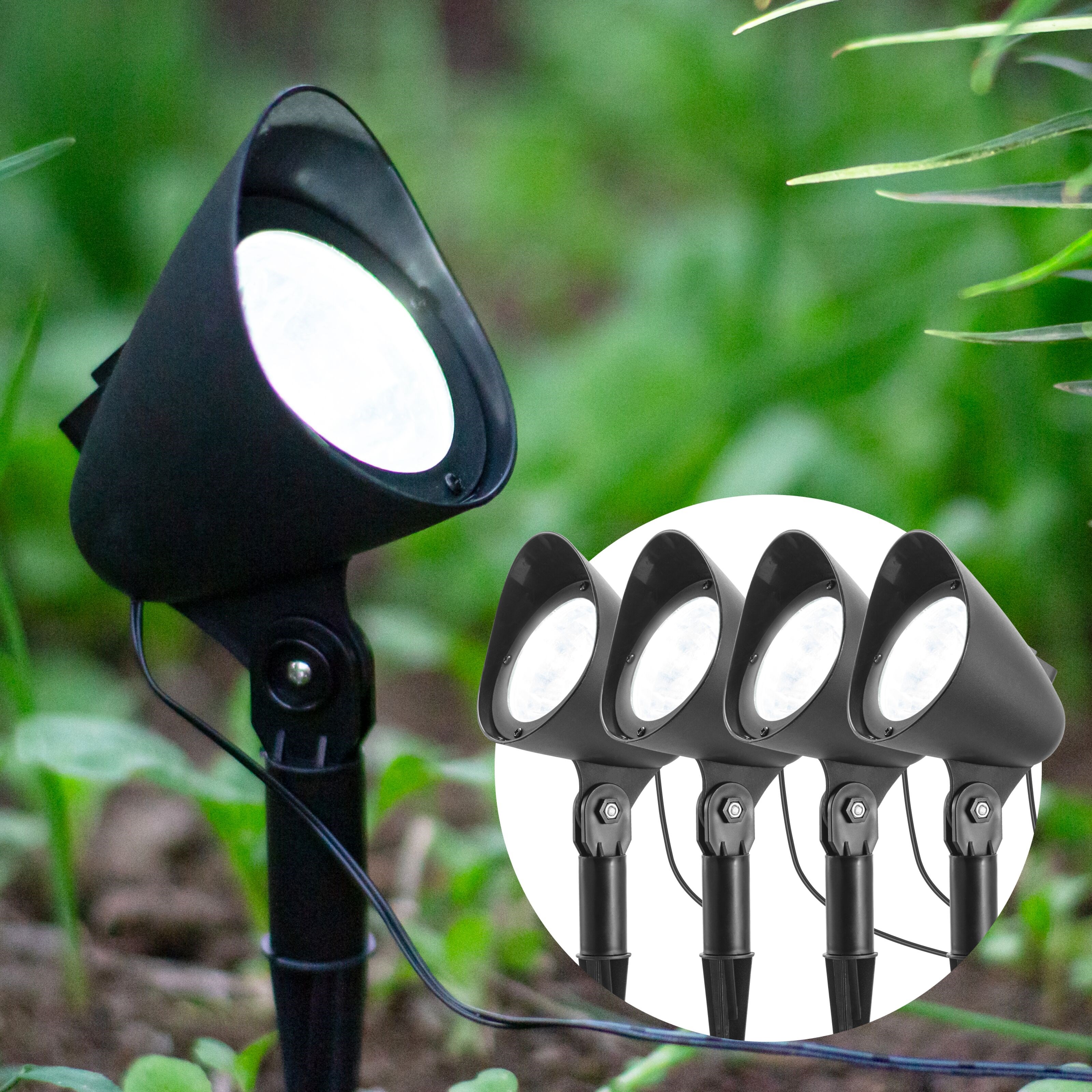 Luxorparts Spotlights LED 4-pk.