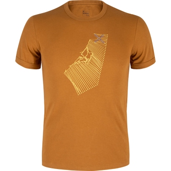 Montura Wire T-Shirt Bronze Brown Herren