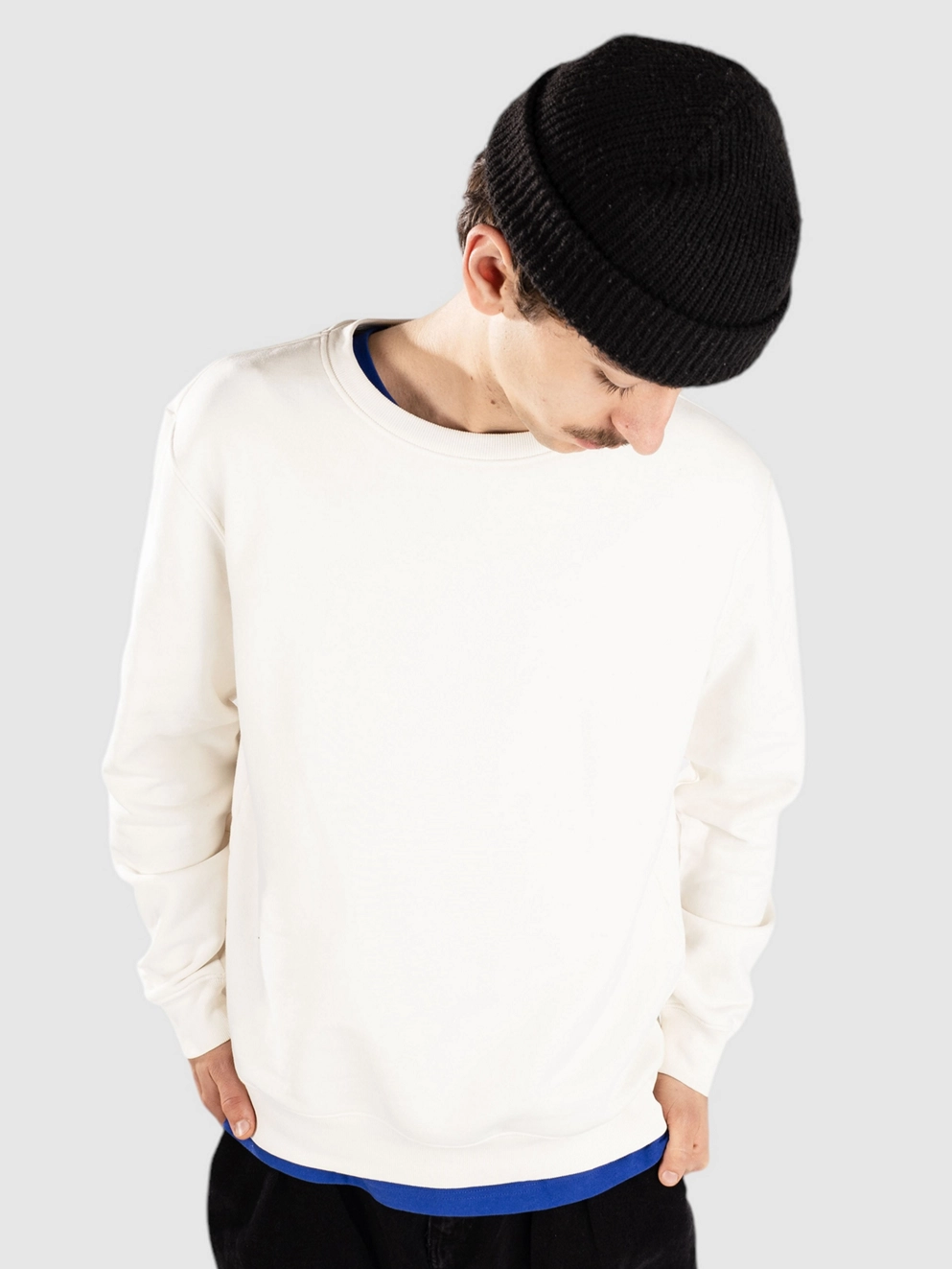 Poetic Collective Arm Tribal Hoodie ivory