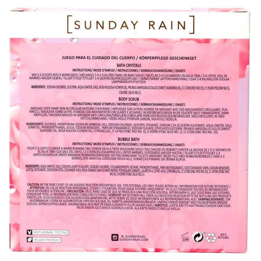 Sunday Rain Blossom Rose Trio