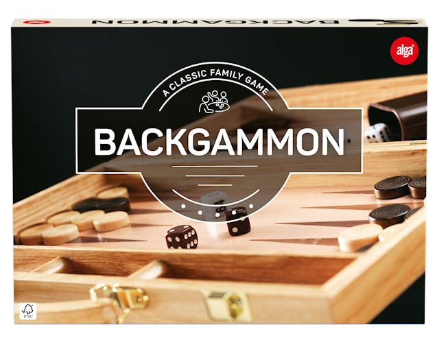Spill Backgammon, Alga (SE/FI/NO/DK/EN)