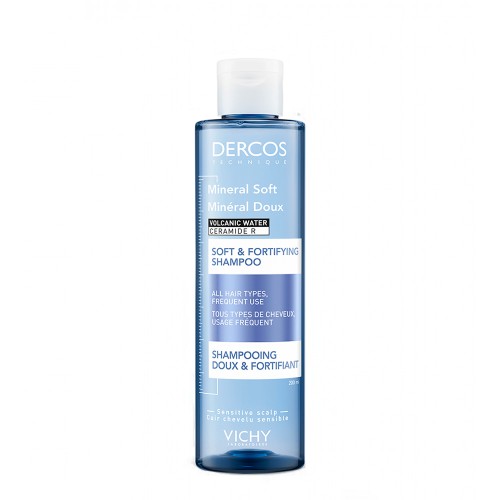 Vichy Dercos Mineral Suave Shampoo Suavizante & Fortificante 200ml