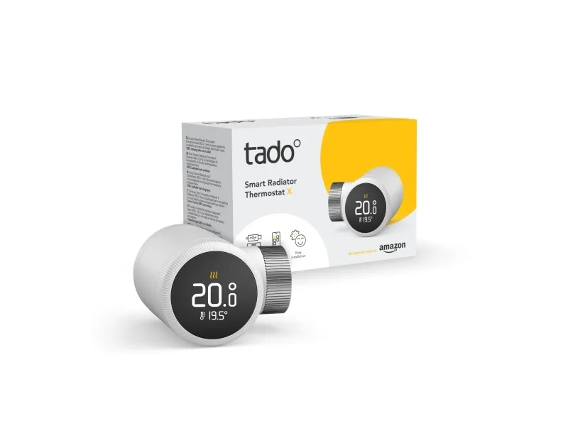 tado° VX-SRT02-TC-ML-00, Hvid, Digital, Batteri, 67 mm, 67 mm, 49 mm