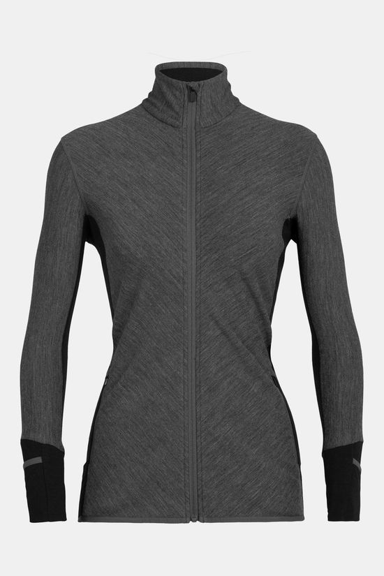 icebreaker icebreaker Descender LS Zip Vest Dames