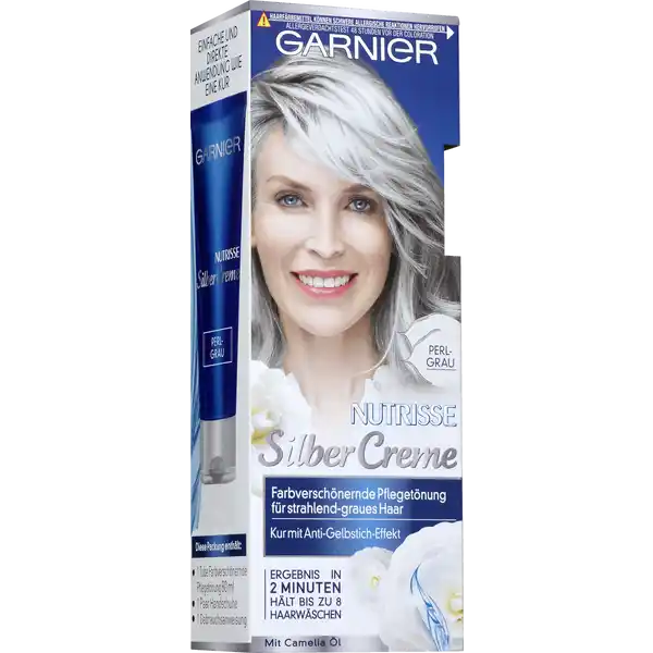 Silber Creme Perl-Grau