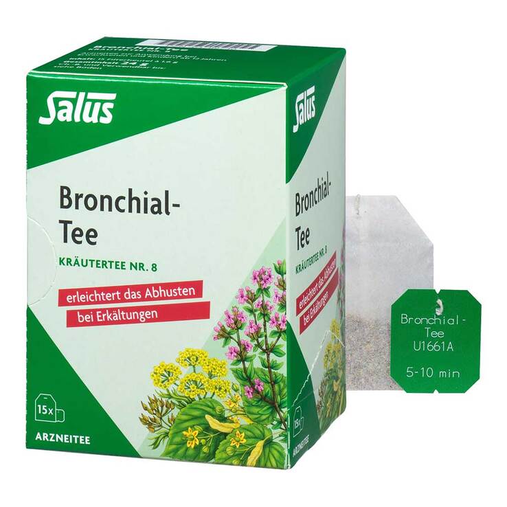 Bronchial Tee Kräutertee Nr. 8 Salus Filterbeutel, 15 St