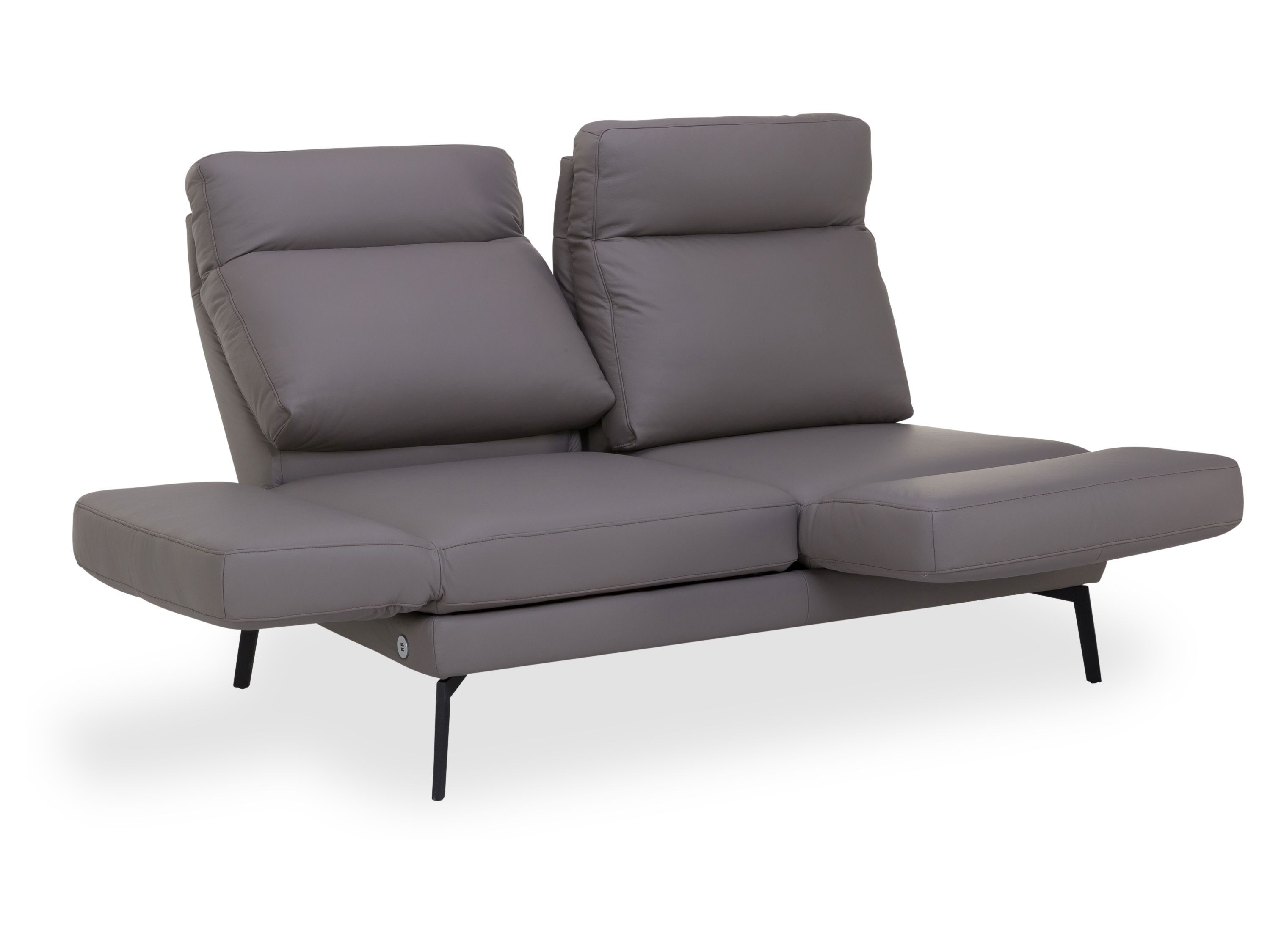 Sofa 2 Sitzer CHRISTINE asphalt