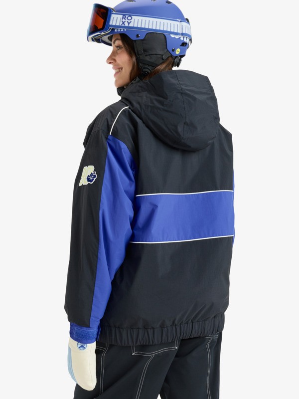 Anorak JK 10K Veste de snow technique Noir Femme