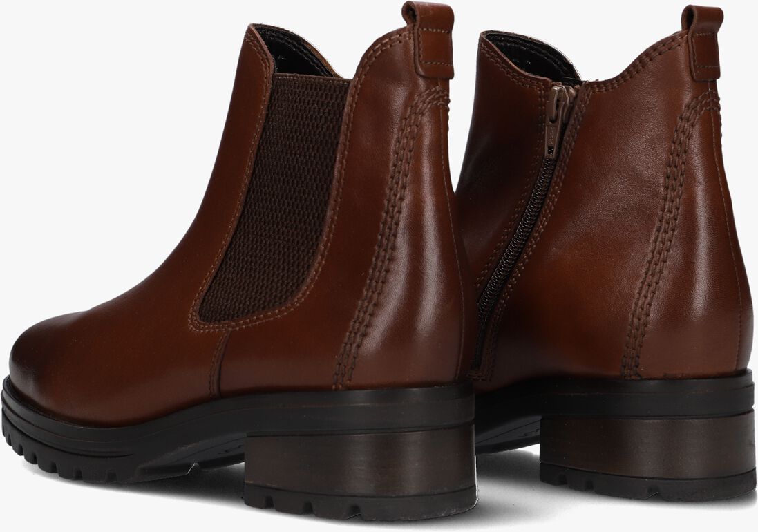 cognac gabor chelsea boots 781.3