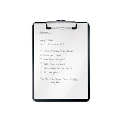 Leitz WOW - Porte-bloc A4 - Capacité 75 feuilles - noir