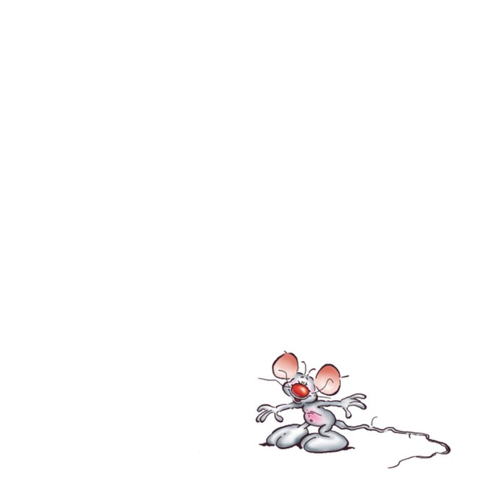 Doodles | Bedankkaartje | beer | bloemen