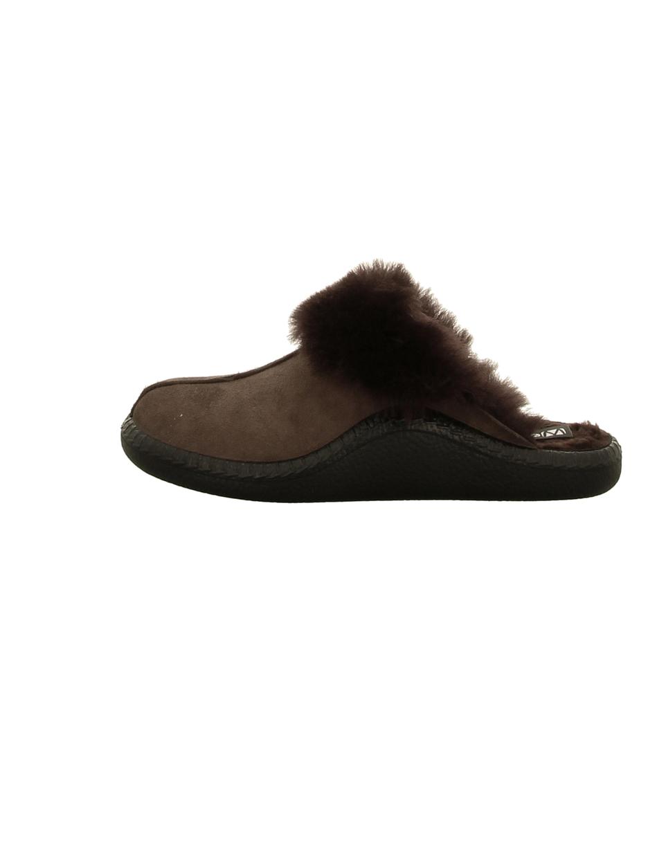 Hausschuh Monaco Damen 66, mocca