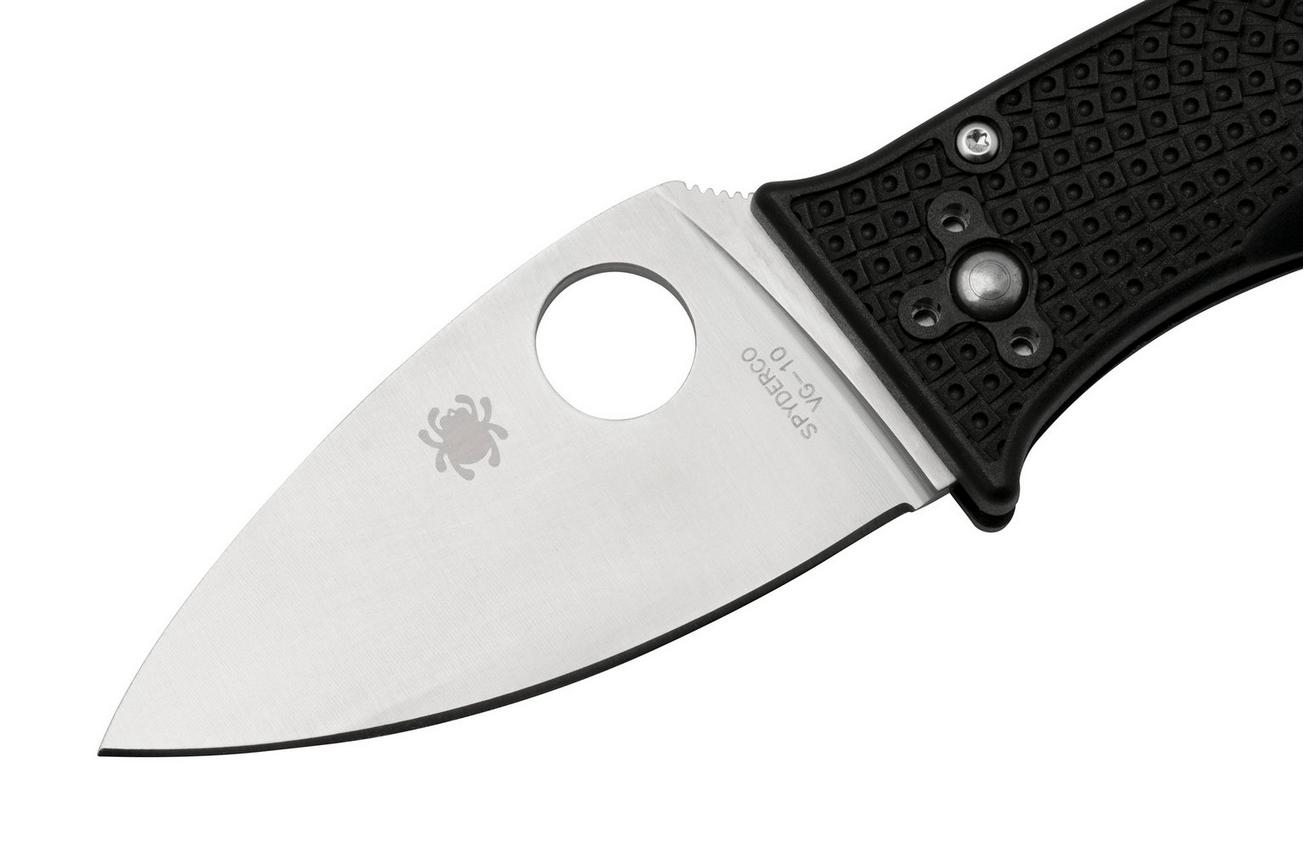 Spyderco Lil' Temperance 3 Lightweight C69PBK3 zakmes, Sal Glesser design