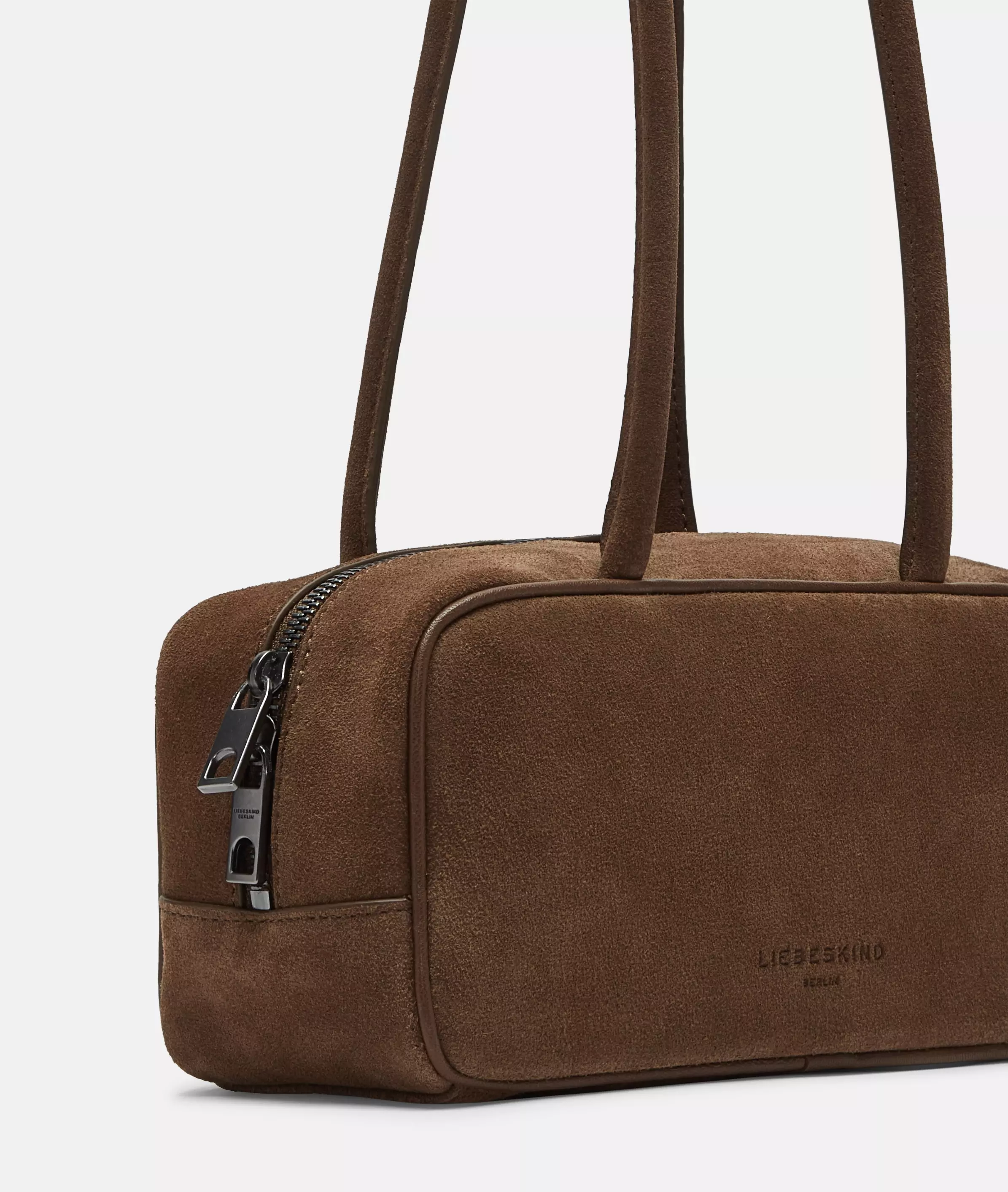 Jil Satchel S Handy suede shoulder bag