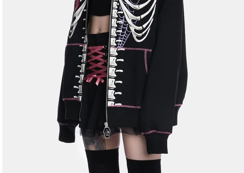 Bolgivy - Applicatie Hoodie met Rits