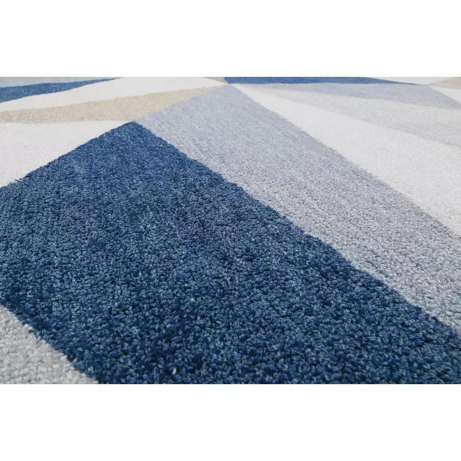 Wecon home Kurzflorteppich Next Time 2.0 blau