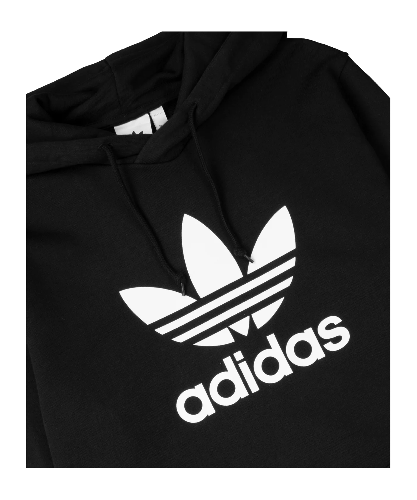 adidas Originals Trefoil Hoody Schwarz Weiss