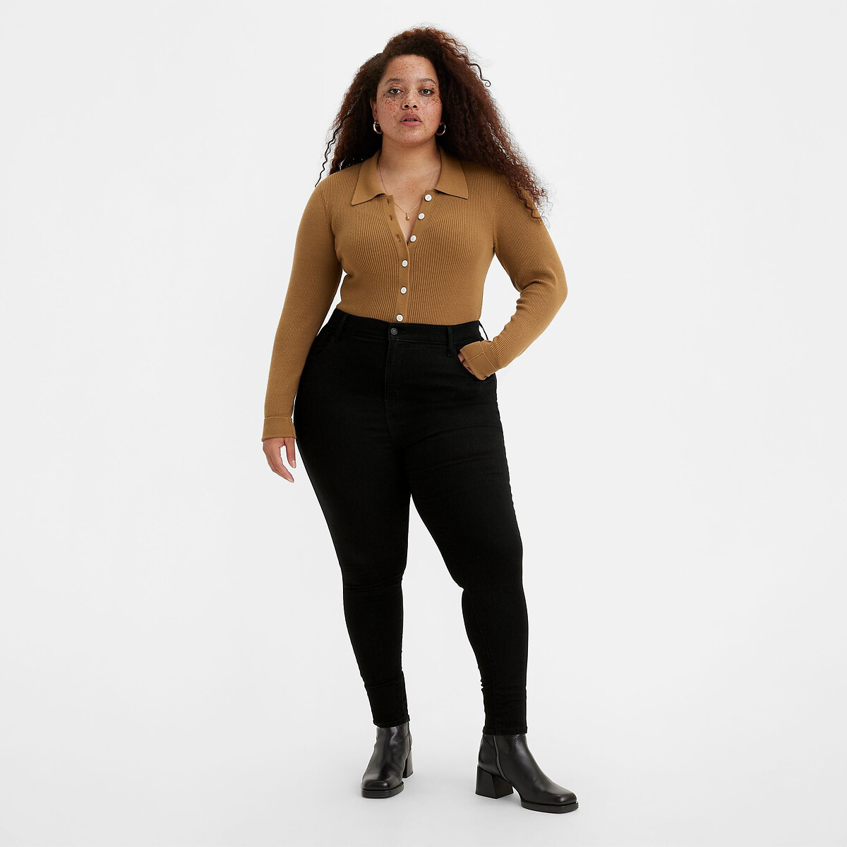 Calça Jeans Levi's Plus 720 High Rise Super Skinny, Levi's Plus