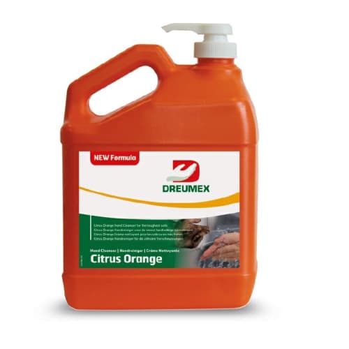 Crème nettoyante d'atelier Citrus Orange bidon de 3,78L