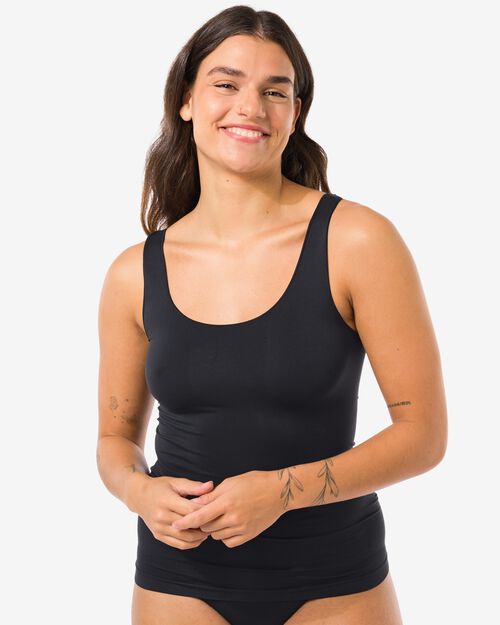 débardeur femme noir