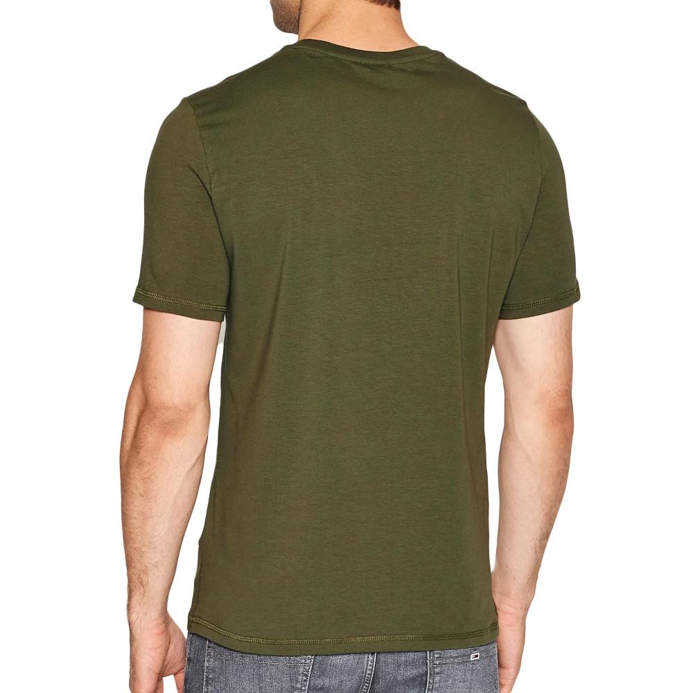 Guess T-shirt Kaki Homme Guess Blurry