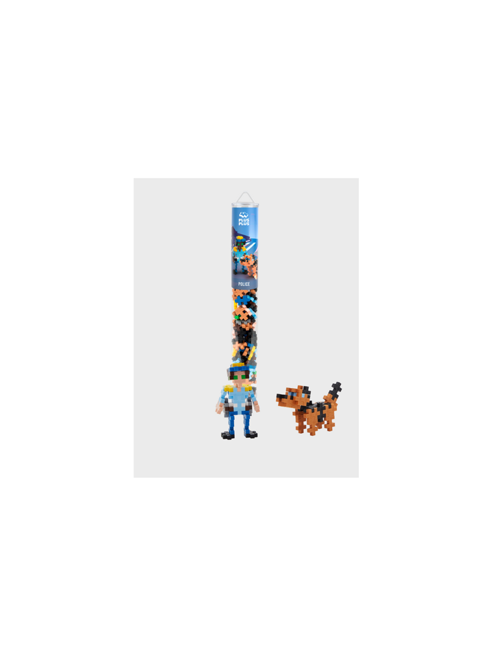 Plus-Plus - Brandmand og Politi Bundle