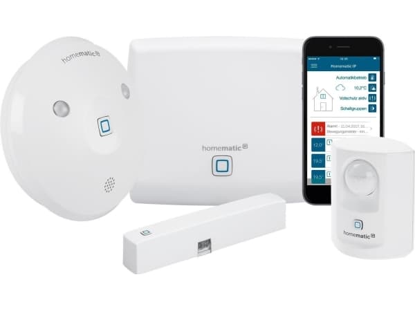 Homematic IP HMIP-SK7, Hvit, Knapper, 280 m, 868 MHz, Ledning & Trådløs, 325 mm