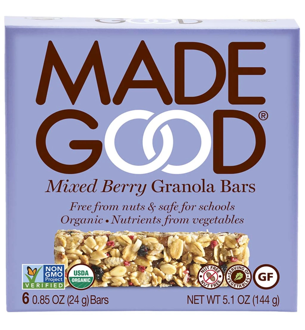 Made Goodgranola Bar Mixed Berries 24Gram Bio (6 X 24 gr)