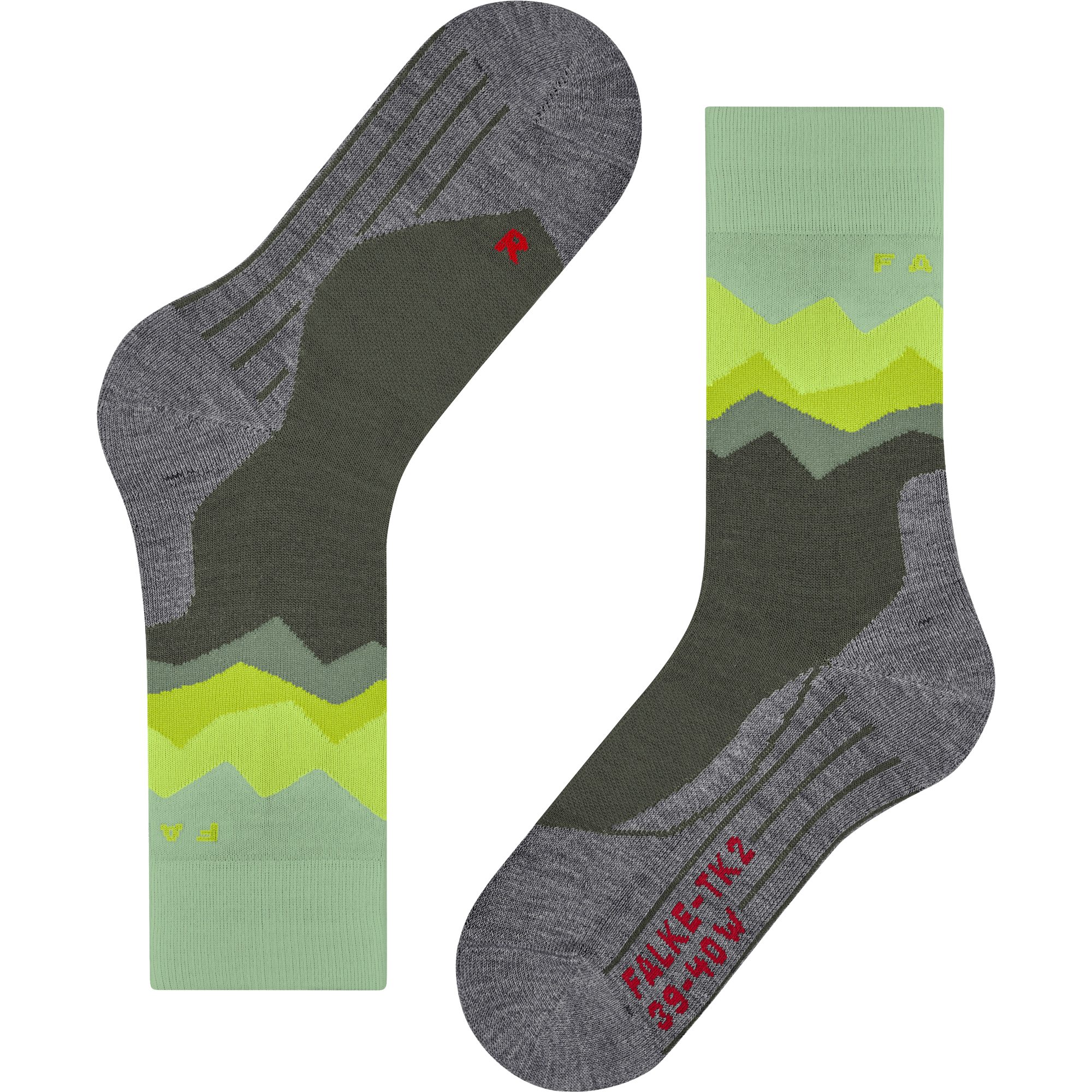 Falke TK2 Explore Socken Damen herb