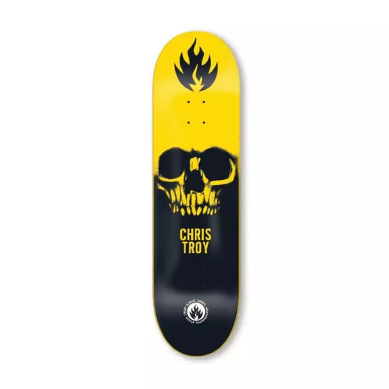 Plateau skate BLACK LABEL Troy Skull 8.5