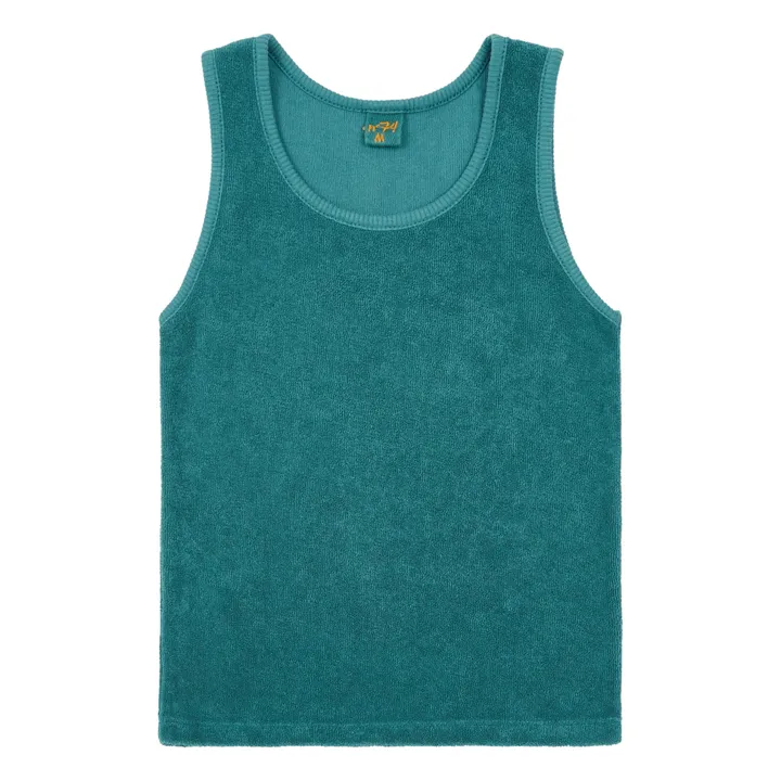 Numero 74 Top Coton Bio Billy  | Bleu