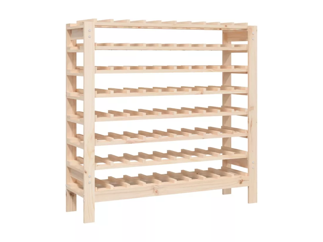 Casier à vin 109,5x30x107,5 cm Bois de pin massif
