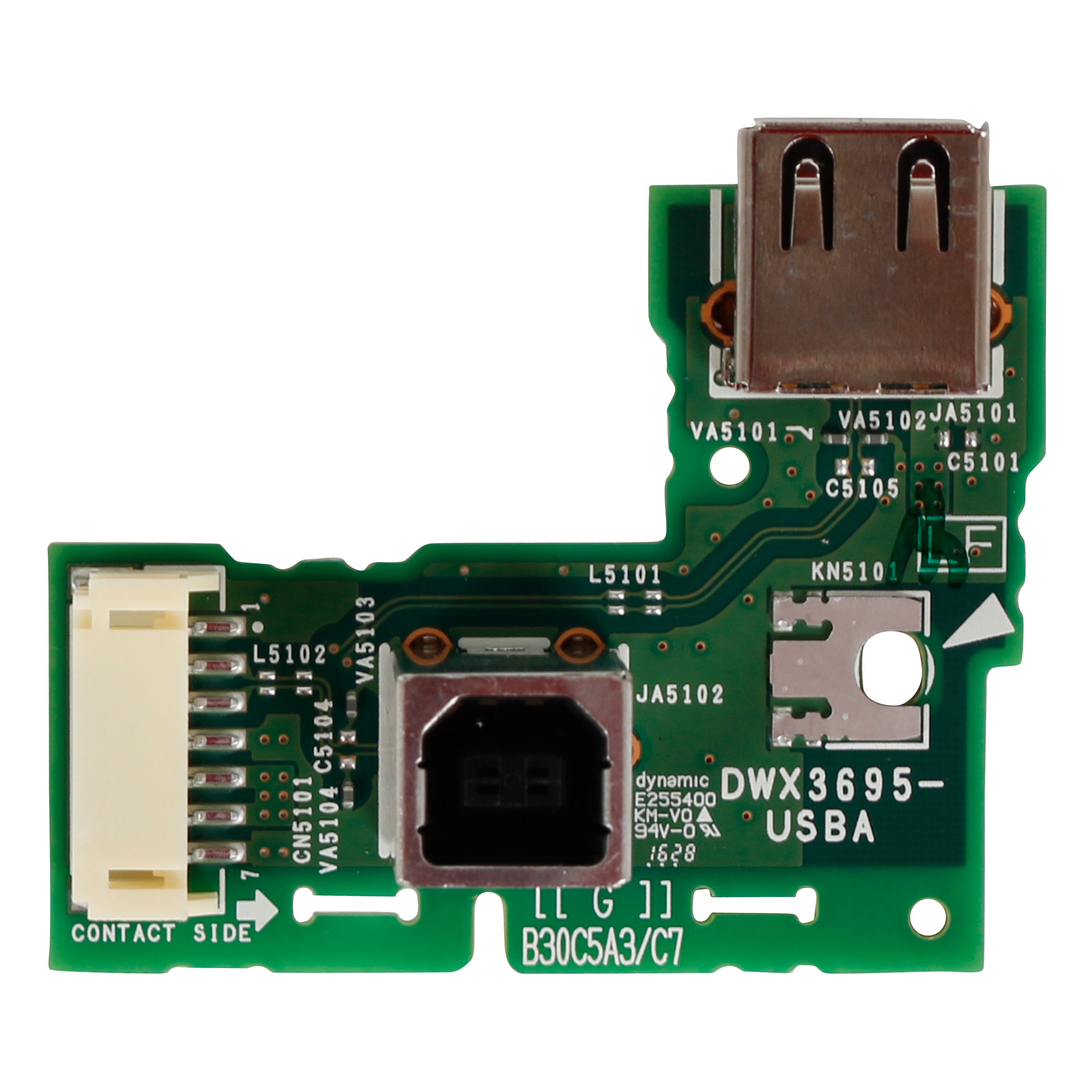 Pioneer spareparts DWX3695 printplaat USB A voor CDJ-2000NXS2