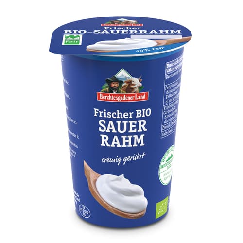 Berchtesgadener Land BIO Fair Sauerrahm cremig 10%