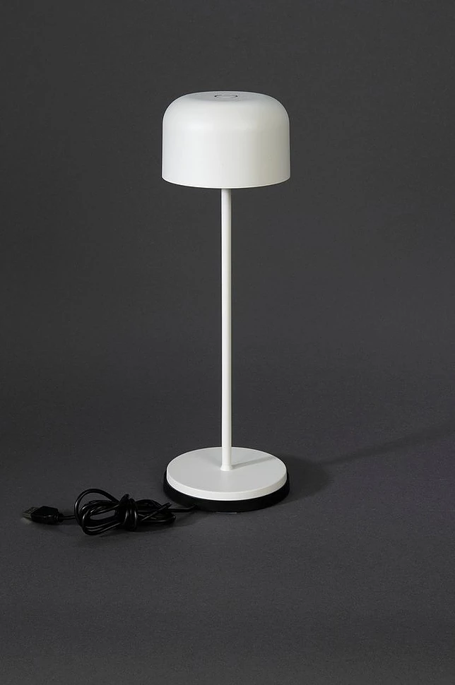 LILLE bordlampe oppladbar utendørs