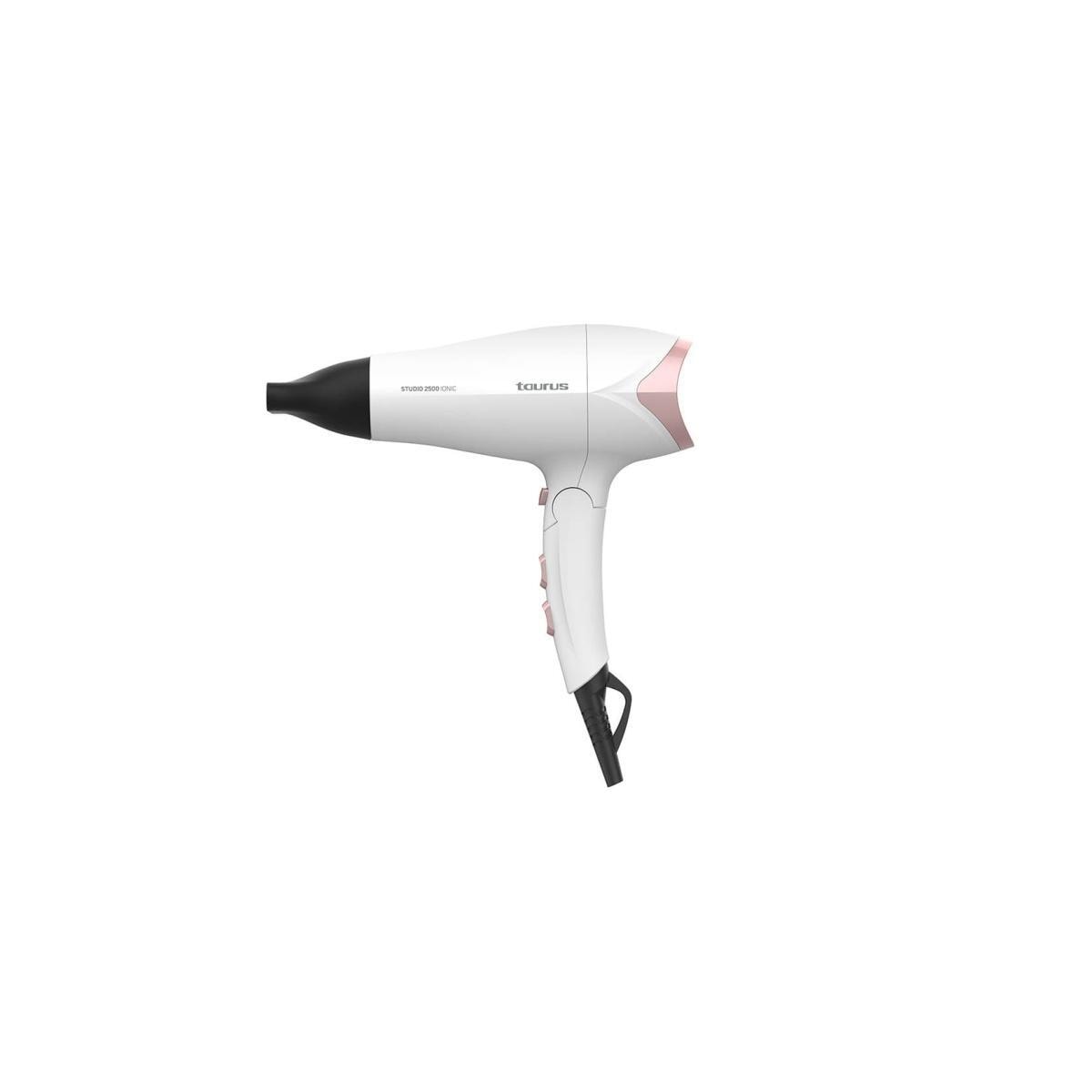 Taurus Hårføner 2400W Studio 2500 Ionic Hvit