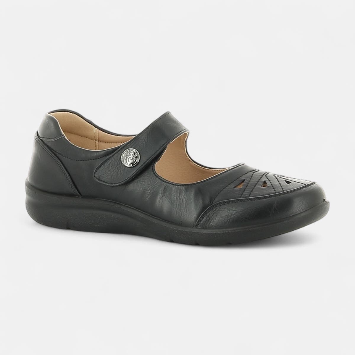 Escarpins pieds sensibles Femme noir