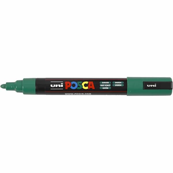 Posca Tusj, svart, nr. PC-5M, strek 2,5 mm, 1 stk
