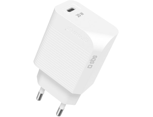 SBS - Chargeur secteur Power Delivery 20W eco responsable