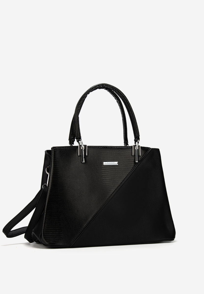 Sac à main noire Silvia Rosa 8177