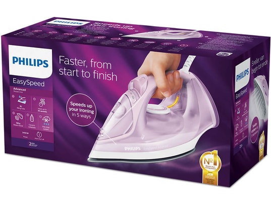 PHILIPS - Fer à repasser vapeur 40g/mn 2400w - gc2678/30