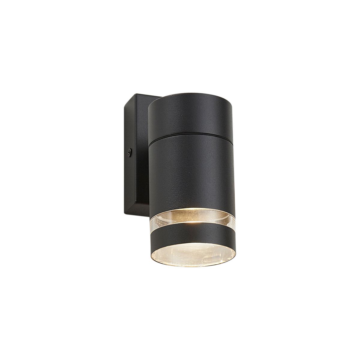 Moderne buiten wandlamp zwart IP44 - Ensam
