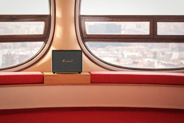 Marshall Woburn III Bluetooth højttaler (sort)