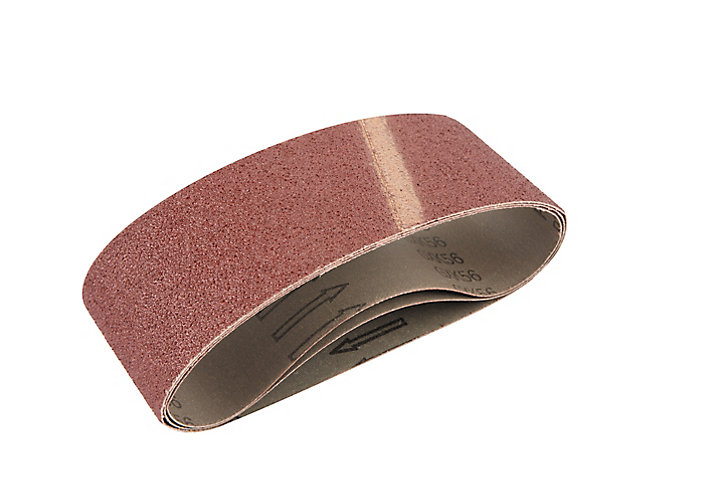 Bande abrasive Universal 76 x 457 mm, Grain 60 - 3 pièces