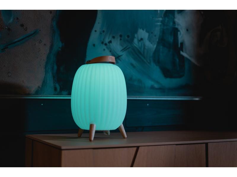 ezilight Laterne Ambiant M, Kabellose Bluetooth Musiklaterne
