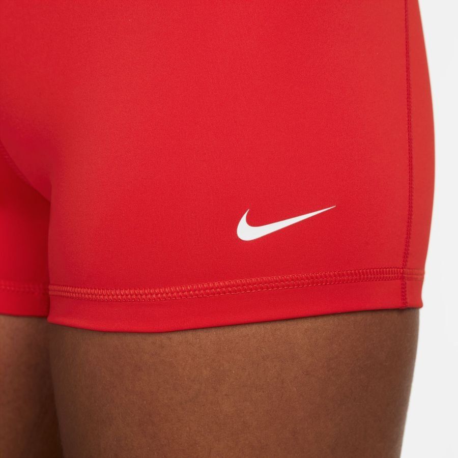 Nike Pro Collant Short 365 - Rouge/Noir/Blanc Femme