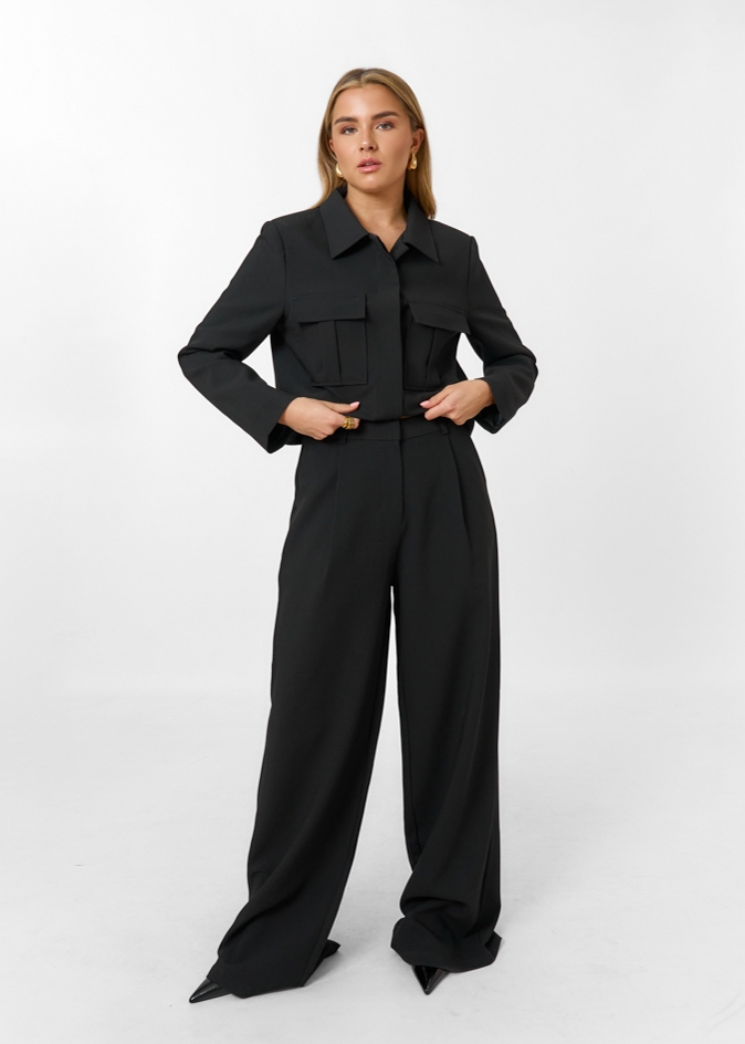 Tess jacket zwart