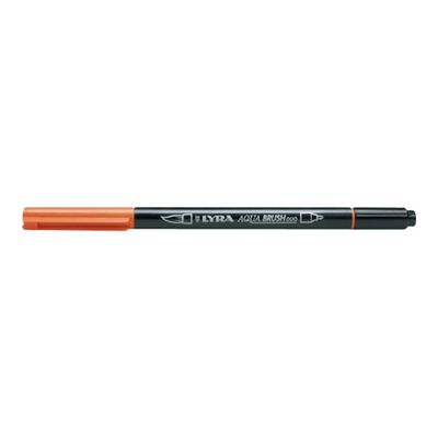 Lyra Aqua Brush Duo - Feutre pinceau double pointe - ocre