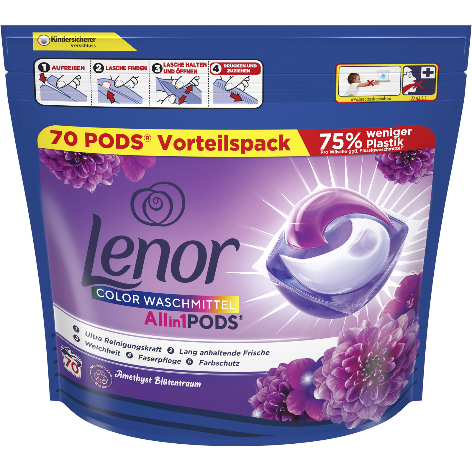 Lenor Pods Amethyst Blütentraum 70WG